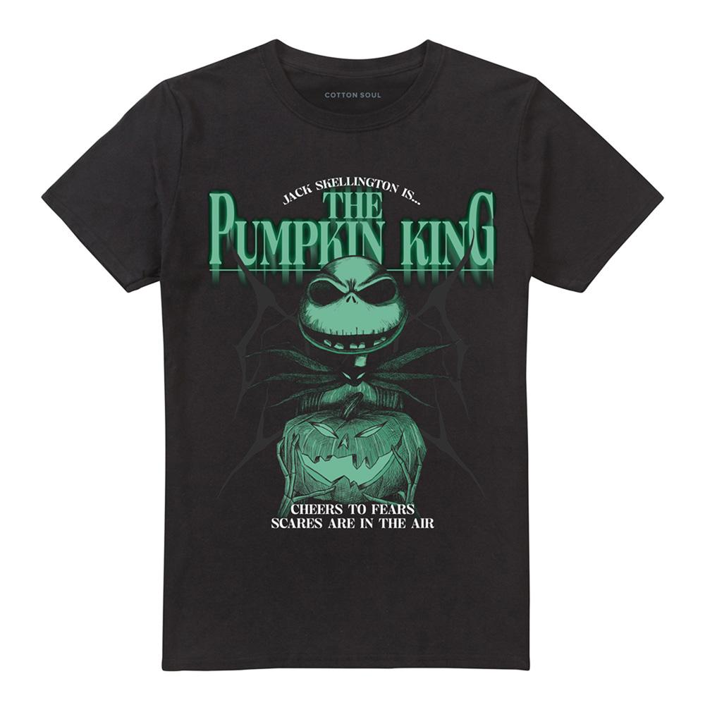 Nightmare Before Christmas Unisex Adult Cheers To Fears Jack Skellington T-Shirt