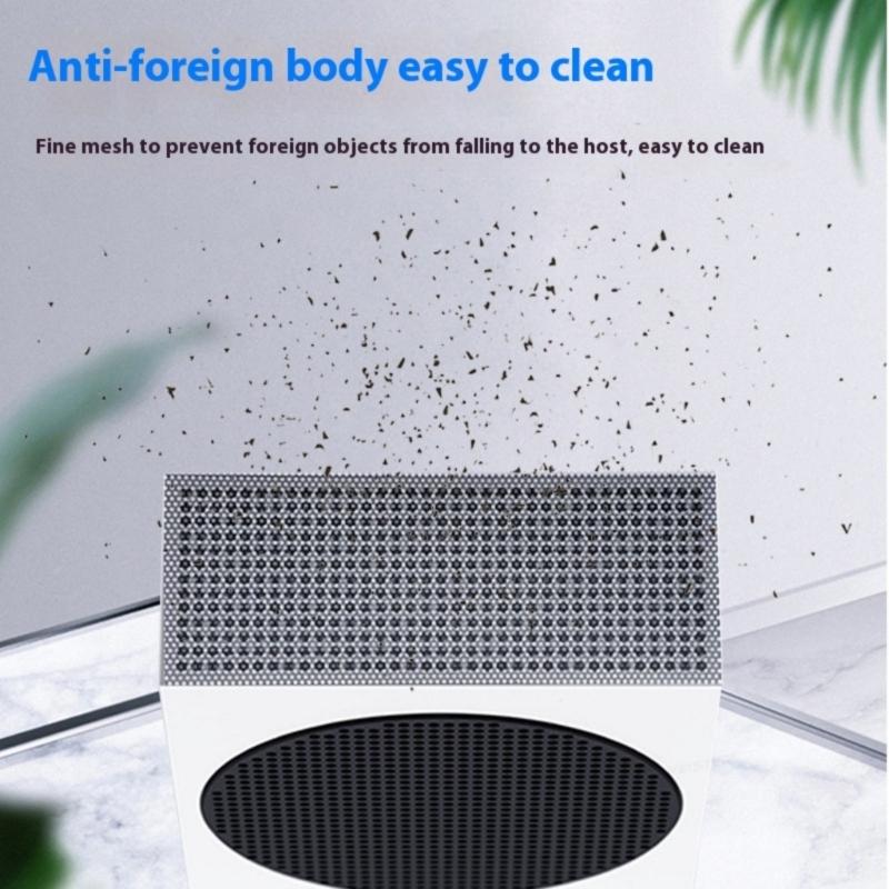 Silicone Filter Dustproof Dust Filter Ventilation Mesh for Series Gaming Console Optimized Heat Dissipation