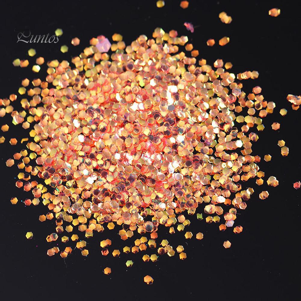 Puntos Nail Art UV Gel Acrylic Glitter Scale Tips Sequins Manicure DIY Decoration Tool