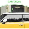 Car Roof Decoration 3D Plant Sprout Car Ornament Cute Exterior Bumper Hood Sticker Easy Installation Universal Roof Accessories