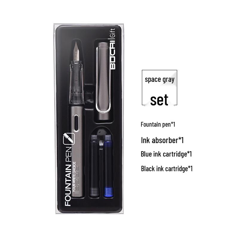 Bo Cai Third Grade Fountain Pen Set: Calligraphy Practice & Posture Correction for Kids
