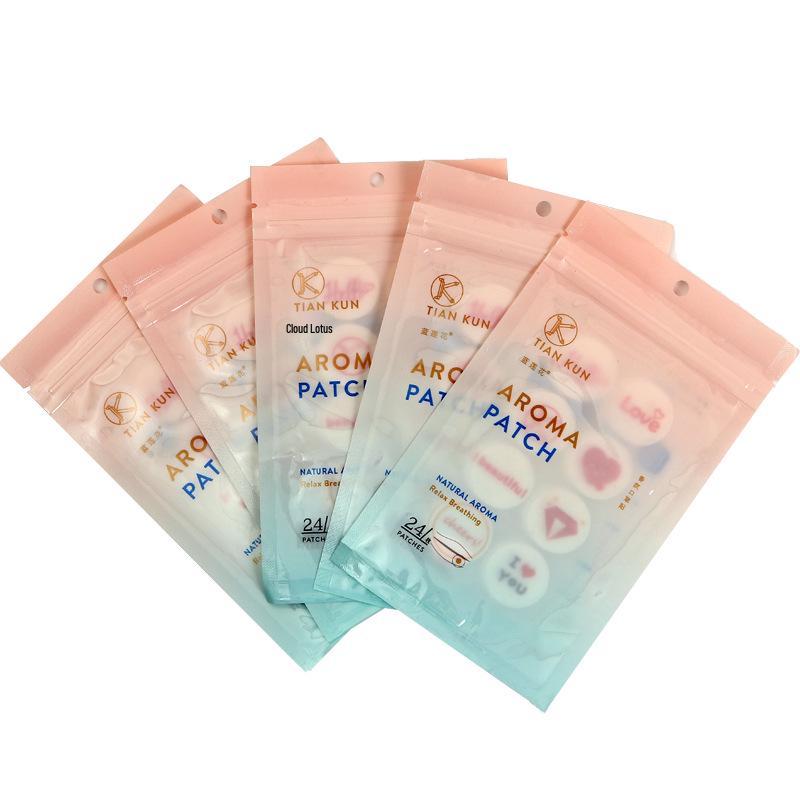 120 Blue Lotus Mosquito & Insect Repellent Oil Patches for Adults & Kids - Cartoon Design for Outdoor Use