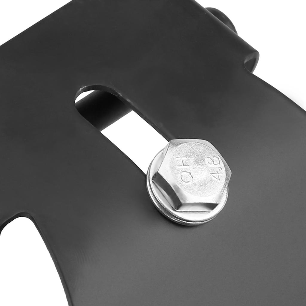 Motorcycle Single St Base Plate Bracket Steel Fixing Sy Installation Bobber Chopper