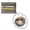 Christmas Santa Claus PVC Self-Adhesive Waterproof Door Sticker Modern Simulation Door Mural Wallpaper Living Room Study Home Decor Art Door Poster