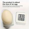 Mini-Feuchtigkeitssensor Digitalthermometer, misst Temperatur und Luftfeuchtigkeit genau, für die Innen- und Außen-Bürotemperaturkontrolle.