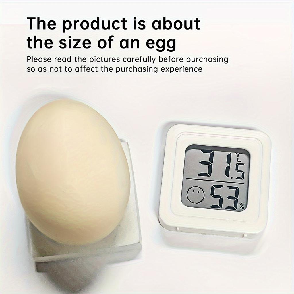 Mini-Feuchtigkeitssensor Digitalthermometer, misst Temperatur und Luftfeuchtigkeit genau, für die Innen- und Außen-Bürotemperaturkontrolle.