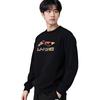 Li Ning Sweatshirts Unisex Black Crew Neck Thickened Regular AWDVG95-1
