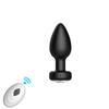 Wireless Unisex Silicone Anal Plug with Remote Vibration - Small & Discreet Self-Pleasure Device