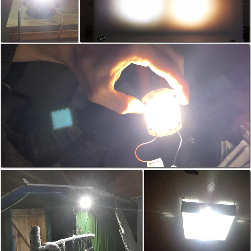 Cob LED Lampen Chip 10W 20W 30W 50W 220V Smart IC Kein Treiber erforderlich 3W 5W 7W 9W LED Glühbirnenlampe für Flutlicht Scheinwerfer DIY Beleuchtung