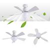 30W LED Light Ceiling Fan with Remote Control Ceiling Fans Lamp 3 Speeds Adjustable Decorative Ceiling Fanlight for Home Bedroom
