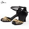 TIEJIAN Women's Satin Latin Dance Shoes