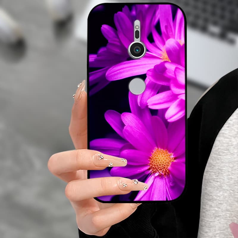 For Sony Xperia XZ2 XZ 4 2 1  Soft Silicone Black Back Shell Phone Cover For Sony XZ1 XZ2 XZ4 Funda Coque Shockproof Cases