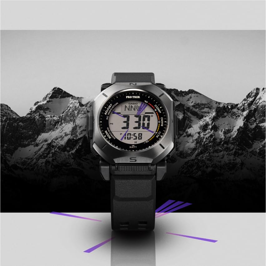 CASIO PRO TREK PRW-69Y-1JF Tough Solar Multi-Band 6 Men's Trekking Watch Black 100M WR