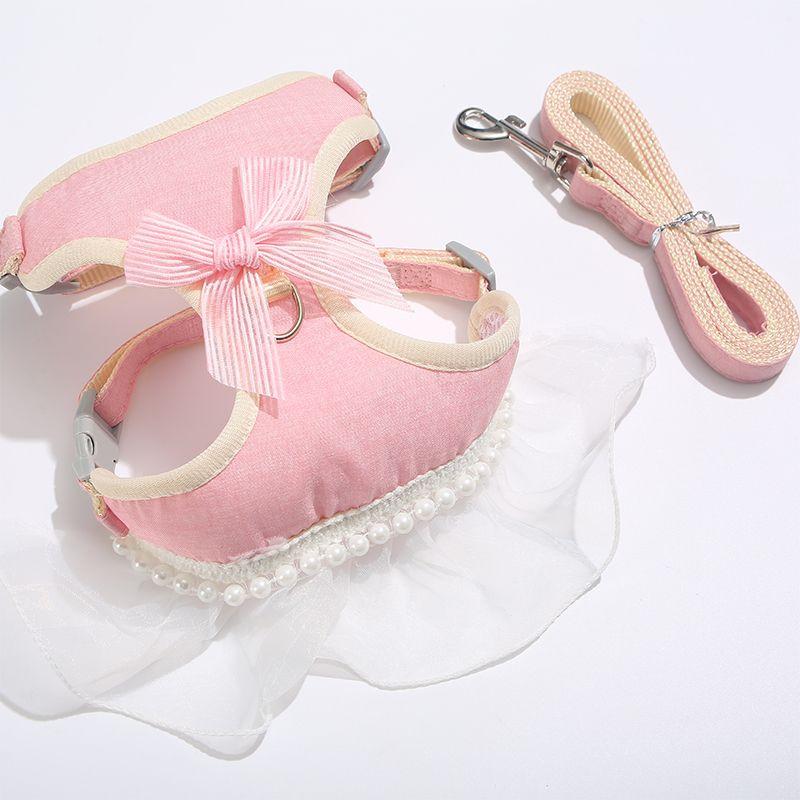 

Small Size Dogs Cat Teddy Bichon Anti Breaking Loose Pet Dog S-small recommendation around 1.00 kg-3.00 kg Pink