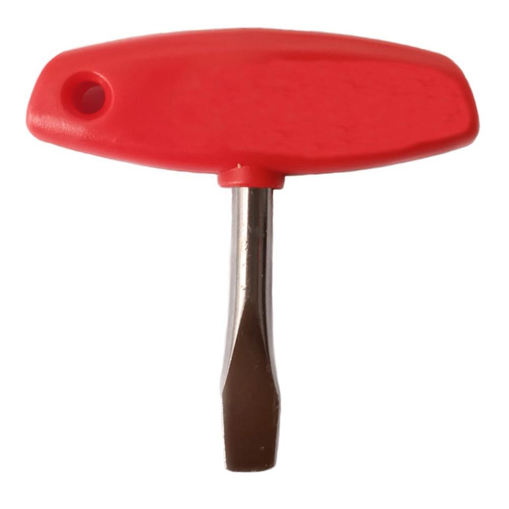 Carbon Steel Slotted Screwdriver ABS Plastic T Bar Durable Flat Head Screwdriver Film Sets