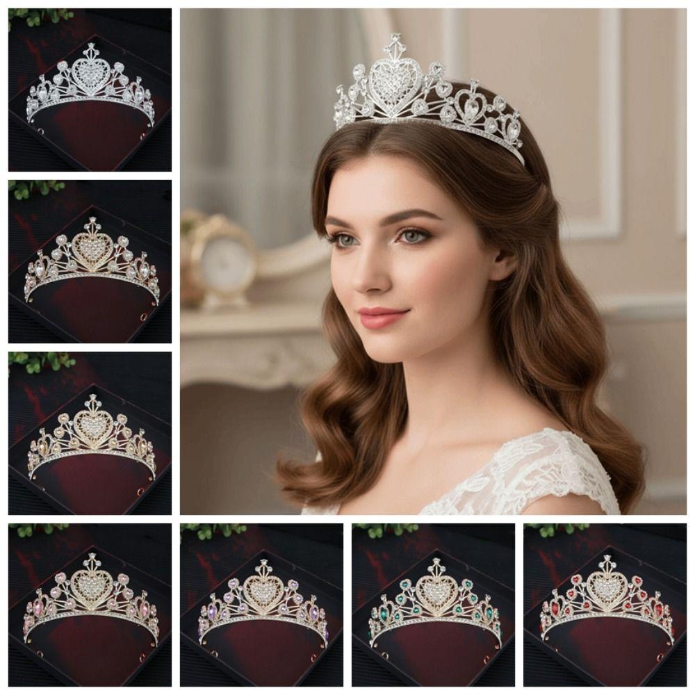 Sparkling Crystal Bridal Tiara Crown Headpieces Wedding Hair Tiara  Bridal Celebration