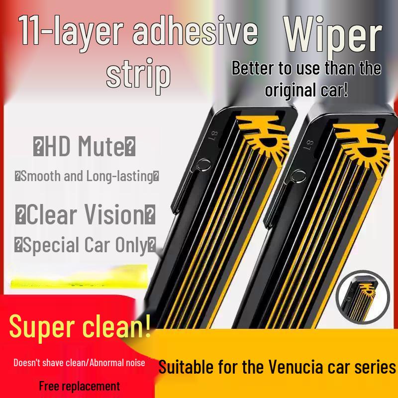 11 November Adhesive Strip for Venucia R50 D50 D60 T70 X, Original Frameless R30 E30 M50 V Wipers