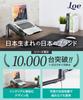 LOE Monitor Arm, LaptopTablet Mount, Gas Spring Type, Desk Mount, Stable, Easy Assembly, LOZ1S, Gray