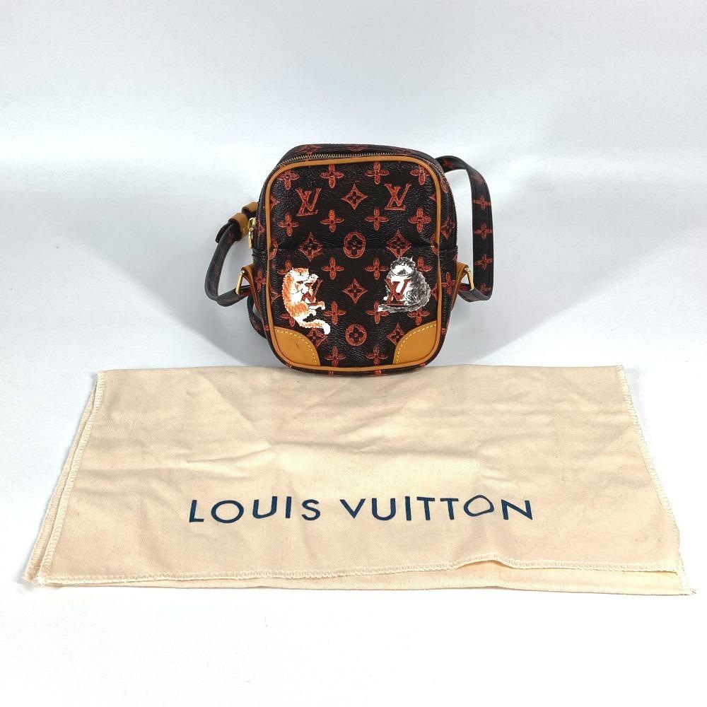 Louis Vuitton M44399 Monogram catgram Panam small only Bag from Twin Pochette