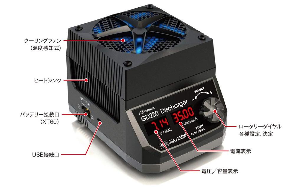 GD250 Discharger G0317 [Official Japanese Product]
