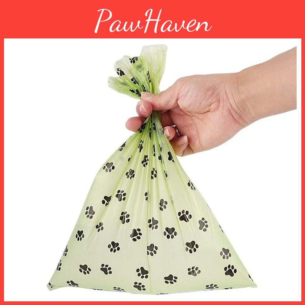 Poop Dog Garbage Biodegradable Bags Bags Degradable Cat Waste Bags Ecofriendly Doggie Green Epi Unscented Thicker Pet Supplie