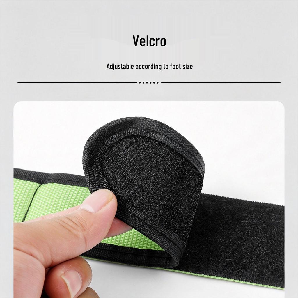 Ultra-light Wear-resistant Nylon Cycling Ankle Straps for Bicycles