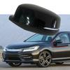 For Honda Accord 2014 2015 2016 2017 Side Wing Rearview Mirror Cover Cap Black Unpainted Not for US Version