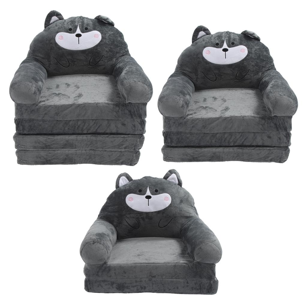 Baby Couch 2 In 1 Fold Out Kids Couch Folding  Out Toddler Chair Kids Sofa Convertible Infant Se