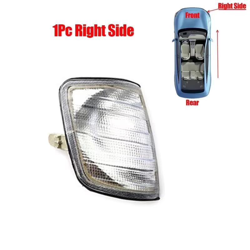 Coque de Feu de Position d'Angle de Voiture Boîtier de Clignotant Avant pour Mercedes Benz Classe E W124 1985-1996 1248261243 1248261143