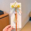 Mid-Autumn Hanfu Fairy Hair Clip - Women's & Children's Ancient Style Floral Tassel, Sweet Accessory for Girls