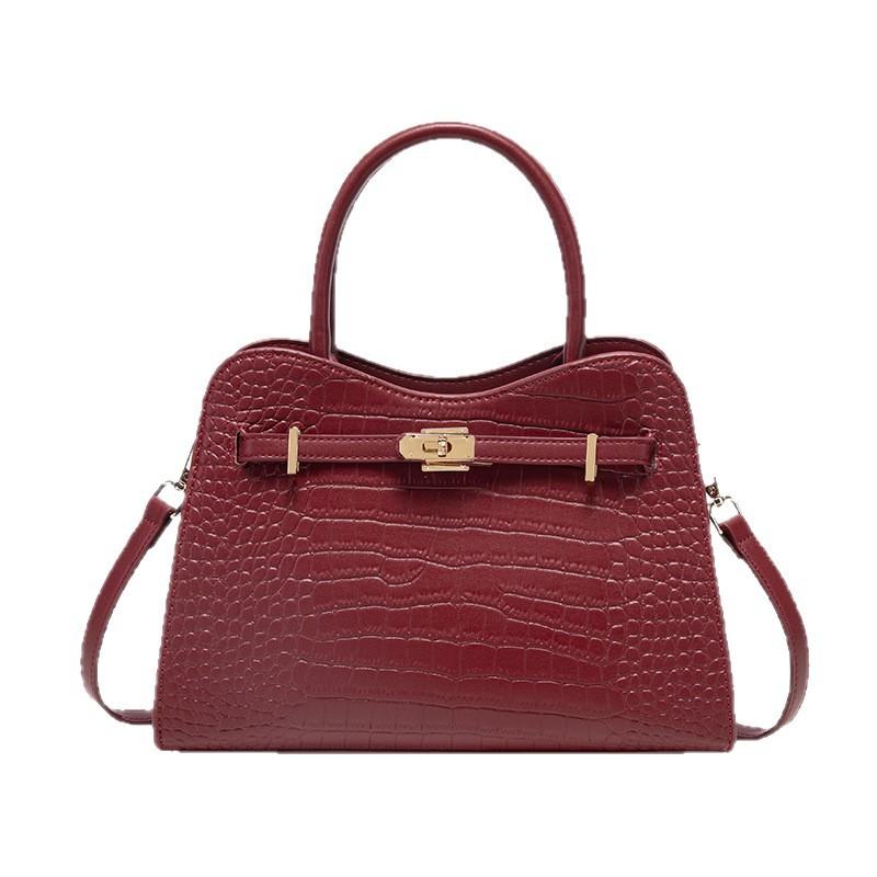 Spring And Summer Niche Fashion Texture Handbag Bag Large Capacity Shoulder Messenger Bag Foreign Style Tote Bag