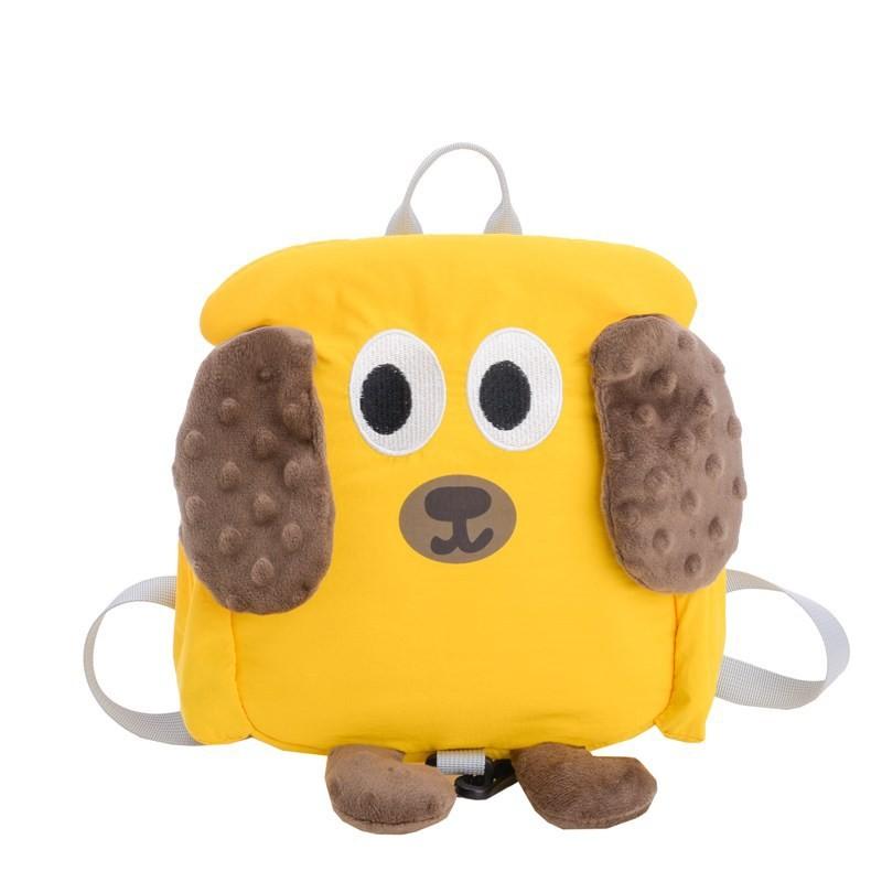 Adorable Cartoon Dog Children's Backpack Lightweight Nylon For School And Snacks