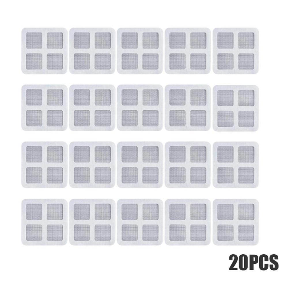 50/30/20/10 Pcs Disposable Hair Drain Stickers New Drain Mesh Strainer for Bathroom Laundry Bathtub Kitchen