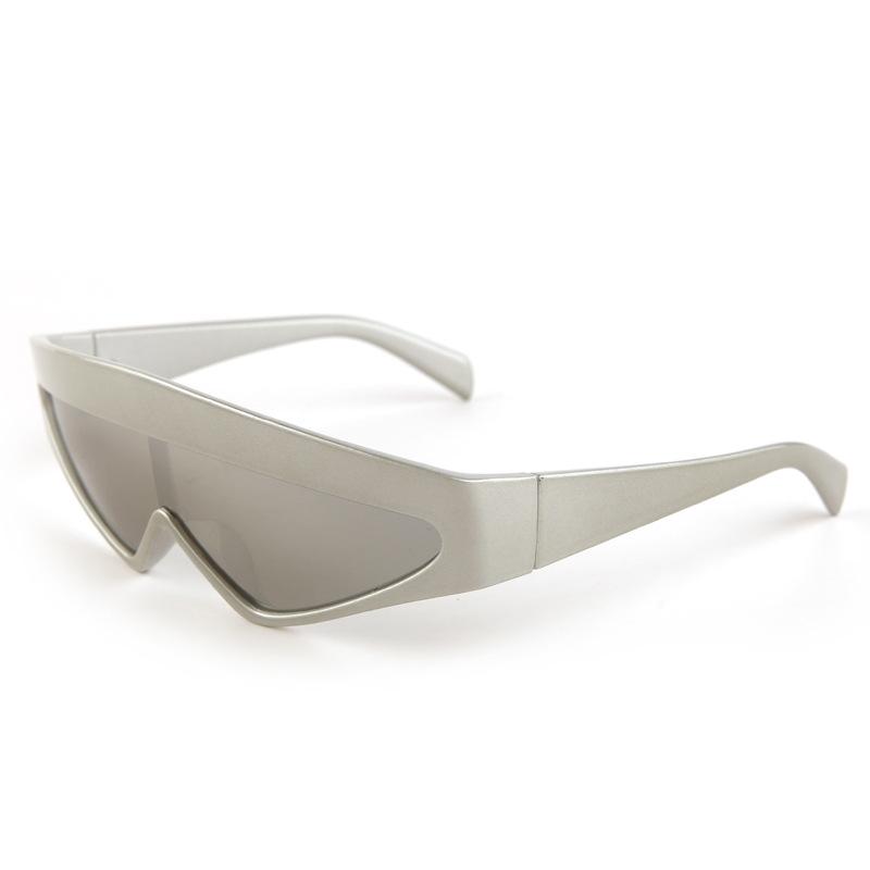 European and American integrated lenses triangular sunglasses men's UV protection sunglasses tide South East Asia