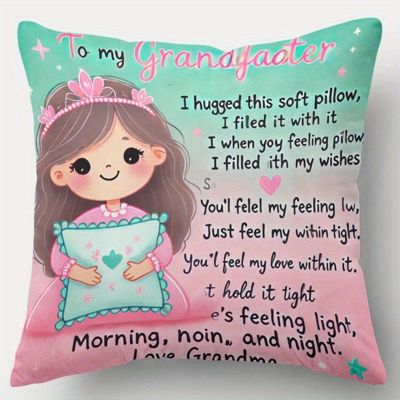 1Pc, Pillowcase Sharing Love, Sofa Living Room Office Home Decoration-Machine Washable (Double-Sided Printing, No Pillow Core)