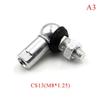 M5-M10 Right Angle Rod End Bearing Ball Head Joint CS8/CS10/CS13/CS16
