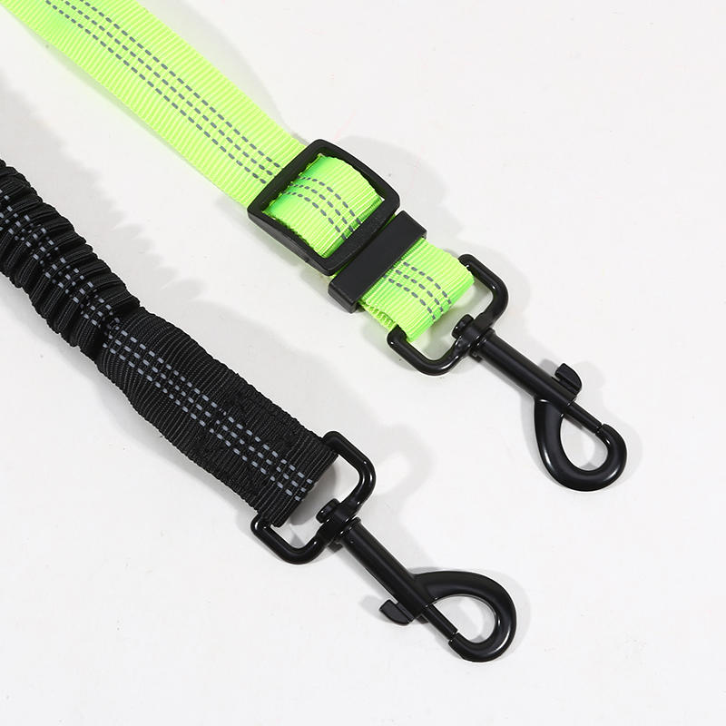 Dog Rope Large Dog Explosion Proof Pet Leash Adjustable Automatic Retractable One Drag Two Dog Leashes
