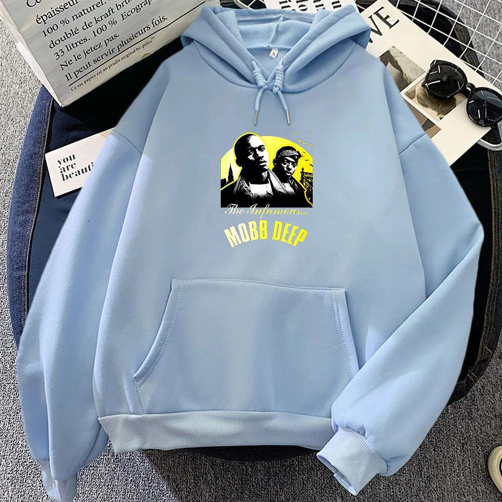 Mobb Deep Beliebte Grafik Hoodies Funko Pop Hip Hop Sweatshirt für Herbst/Winter Bequeme Kleidung Moletom Fashion Pullover