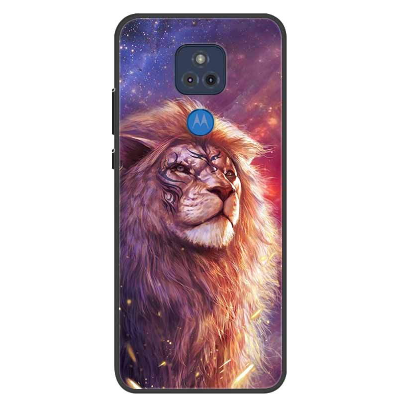 For Moto E7 Plus Case Bumper Silicone TPU Soft Phone Cover Case For Motorola E7 Plus Cartoon Funda E 7 Plus Shockproof Coque