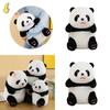 Cute Panda Plush Toy New Arrival Perfect Gift For Girls Soft And Cuddly 25cm Height