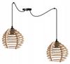 Hanging Lamp, Ceiling Chandelier, Wooden, Led Lampshade