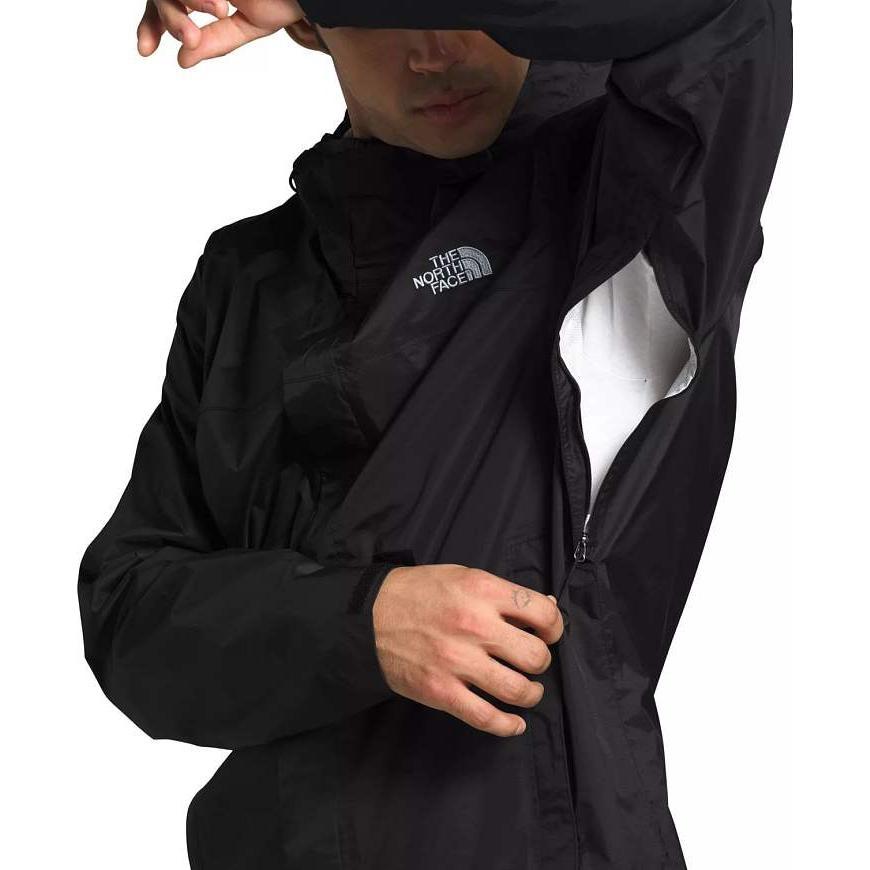 The North Face Venture 2 Jackets Men's Black Hooded Moderate Other NF0A2VD3-CX6