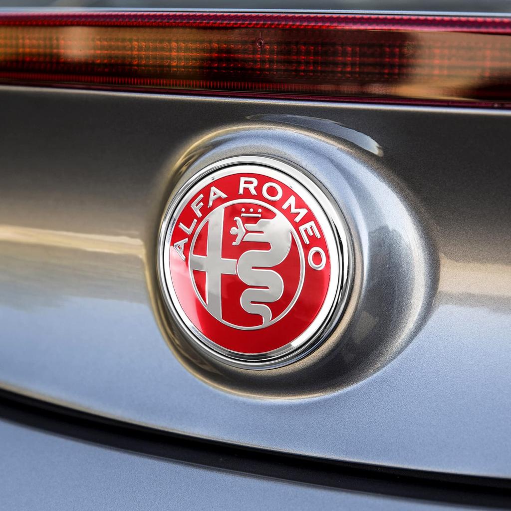 Emblemă Logo Față și Spate Mașină Alfa Romeo Autocolant 147156159159 166 Giulietta Julia