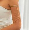 Ingemark 17 Styles Boho Crystal Pendant Cuff Open Bangles for Women Wed Bridal Goth Tassel Link Arm Bracelets Party Zircon Gift