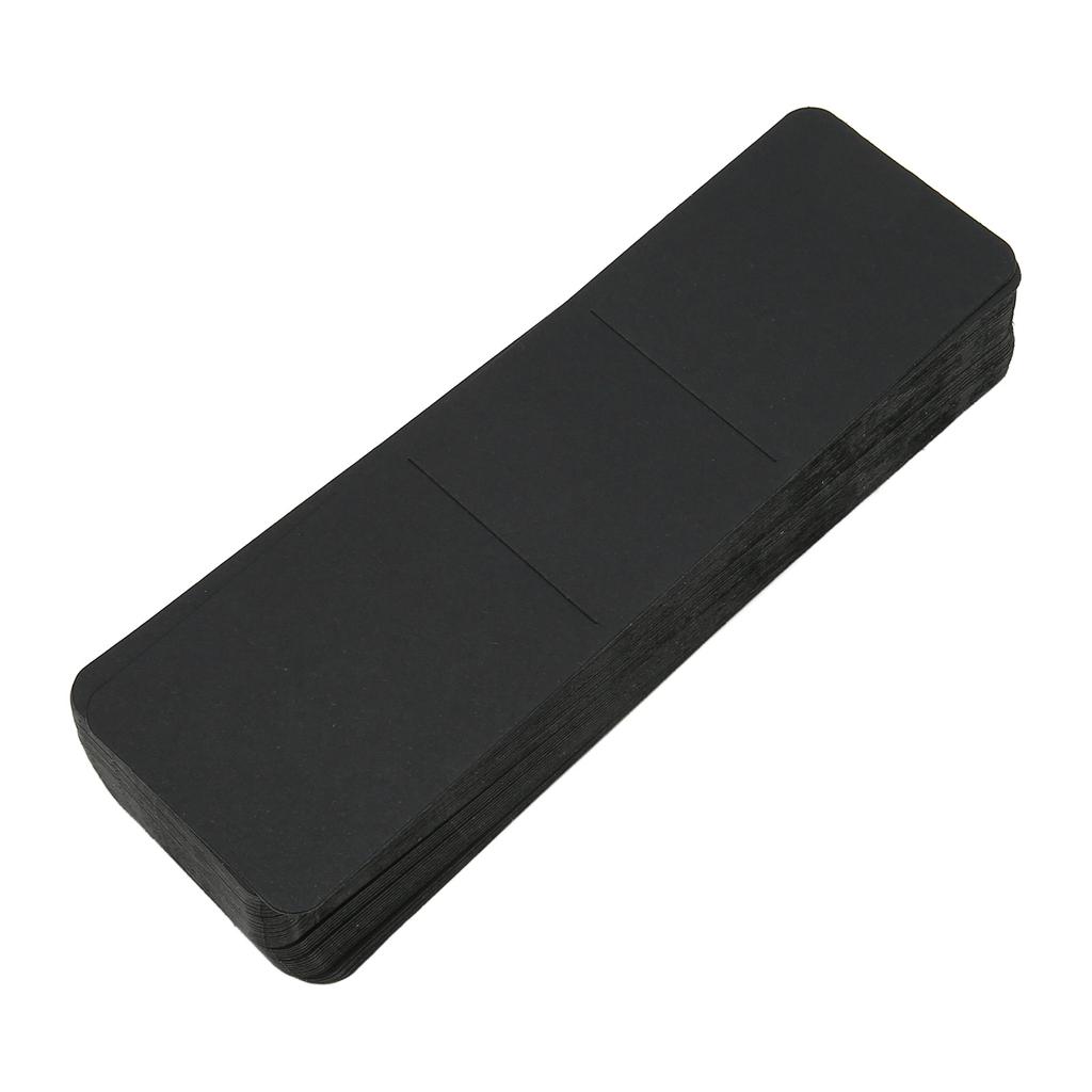 50pcs Kraft Bookmark Sleeves DIY Handcraft 5.9x1.8inch Bookmarks Holder Pen Sleeves for Display Jewelry Crochet