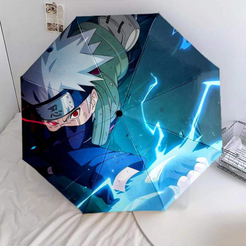 Hatake Kakashi Anime Illustration Umbrella, Naruto Fan Kakashi Umbrella, Ideal Gift.chl