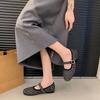 Fashion Women Flat Shoes Vulcanize Designer Loafers Diamond Rivet Mary Jane Shoes Woman Studded Crystal Women Flats Ballet Lolita Shoes