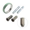 For GY6 Engine Exhaust Pipe Gasket and Screw Kit for Easy Installation