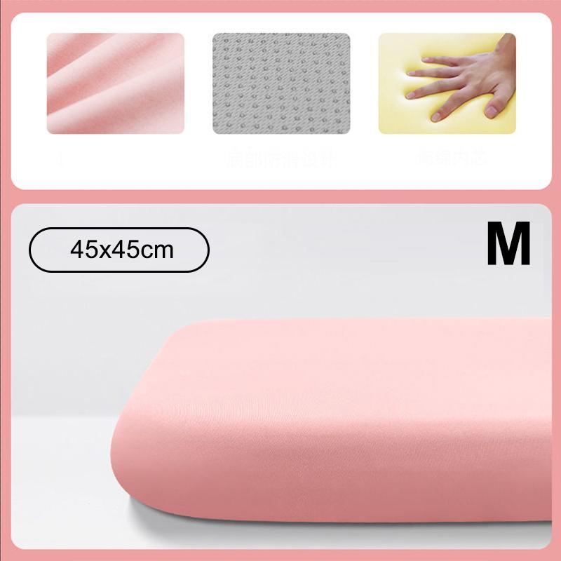 Traagschuim Ijszijde Elastische Stof Zitkussen Zacht Bureaustoelkussen Autostoelkussen Voor Lang Zitten Lendensteun Pijnverlichting