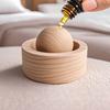 Car & Home Essential Oil Diffuser - Made of Wood Mini Cute Natural Fragrance Diffuser Suitable for Bedroom Living Room Bathroom
